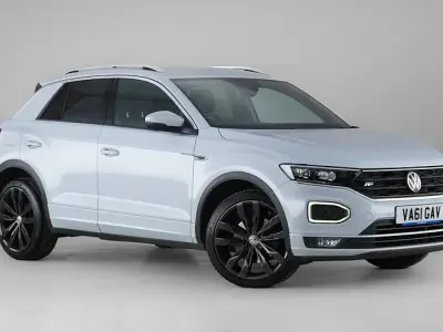 Used VW T-Roc R-line 150 HP (110 kW) 2020 Silver SUV
