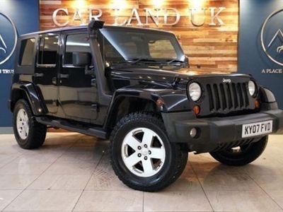 used Jeep Wrangler 2.8 SAHARA UNLIMITED 4d 175 BHP *SUV ICONIC CAR*