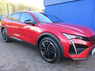 Red Used 2024 Peugeot 408 GTi Sedan | £22,495 (Fair price)