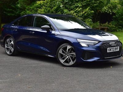 Blue Used 2022 Audi A3 Design Sedan | £26,500 (Expensive)