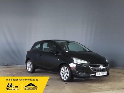 Used Vauxhall Corsa 75 HP (55 kW) 2017 Black Hatchback