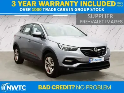Used Vauxhall Grandland X S 130 HP (95 kW) 2018 Grey SUV