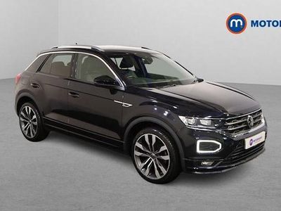 Black Used 2021 VW T-Roc R-line SUV | £18,949 (Fair price)