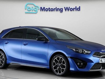 Begagnad Kia Ceed GT-Line 160 HK (117 kW) 2022 Blå Halvkombi