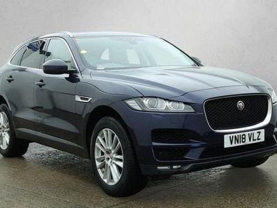 Used Jaguar F-Pace Portfolio 250 HP (183 kW) 2018 Blue SUV