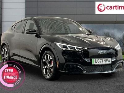 Used Ford Mustang Mach-E Standard Range 197 kW (269 HP) 2021 Black SUV
