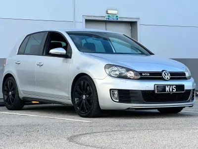 Used VW Golf VI GTD 170 HP (125 kW) 2010 Silver Hatchback
