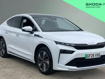 Used Skoda Enyaq iV 210 kW (286 HP) 2025 White SUV