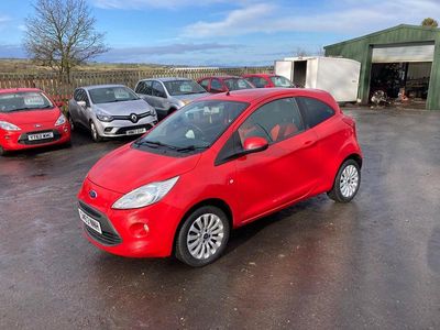 Used Ford Ka Zetec 2014 Red Hatchback