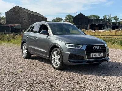 Used Audi Q3 S-Line 150 HP (110 kW) 2017 Grey SUV