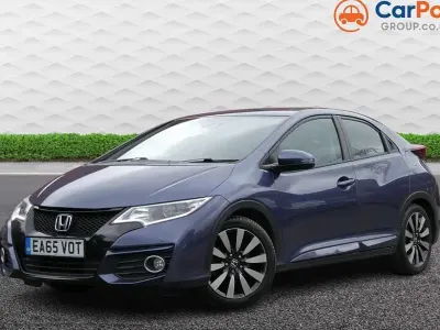 Used Honda Civic SE Plus 142 HP (104 kW) 2015 Blue Hatchback