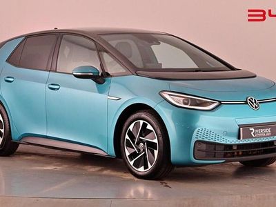 Used VW ID.3 Pro Performance 150 kW (204 HP) 2021 Makenna turqoise Hatchback