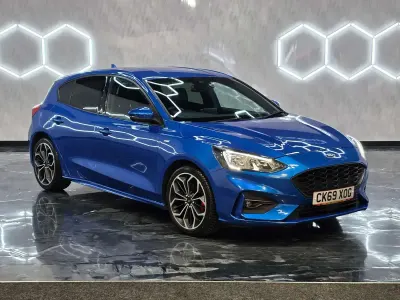 Used Ford Focus ST-Line X 125 HP (91 kW) 2020 Blue Hatchback