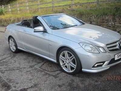 Used Mercedes E250 2011 Silver Cabriolet