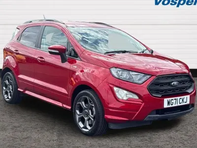 Used Ford Ecosport ST-Line 125 HP (91 kW) 2022 Red SUV