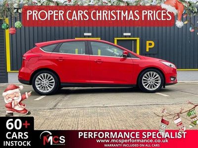 Red Used 2015 Ford Focus Titanium X Hatchback | £6,500 (Fair price)