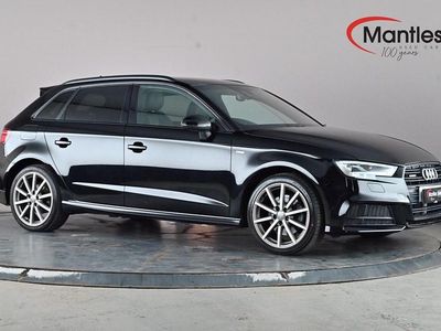Used Audi A3 Sportback Black Edition 190 HP (139 kW) 2018 Black Hatchback