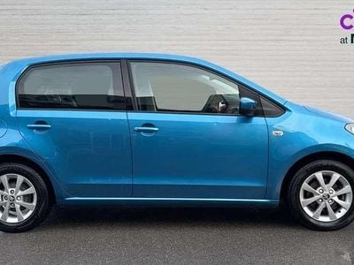 Used Skoda Citigo SE 60 HP (44 kW) 2019 Crystal blue metallic Hatchback