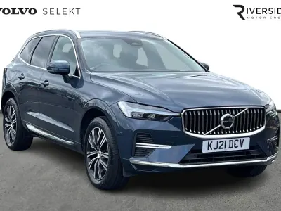 Used Volvo XC60 Inscription 197 HP (144 kW) 2021 Denim blue SUV
