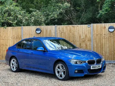 Used BMW 320 M Sport 2018 Blue Sedan