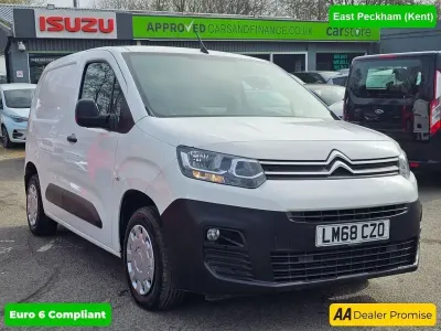 Używany Citroën Berlingo 75 KM (55 kW) 2018 Biały Minivan