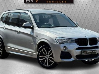 Silver Used 2017 BMW X3 M Sport SUV | £17,995 (Fair price)