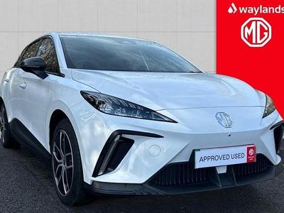 Used MG MG4 EV Trophy 2023 White Hatchback