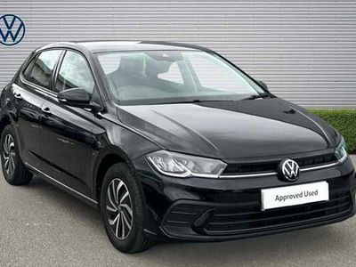 Used VW Polo Life 95 HP (69 kW) 2022 Black Hatchback