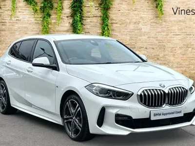 Used BMW 118 M Sport 136 HP (100 kW) 2024 White Hatchback