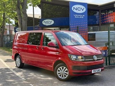 Begagnad VW Transporter Startline 2017 Röd Van