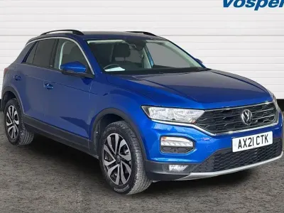 Used VW T-Roc Active 150 HP (110 kW) 2021 Blue SUV