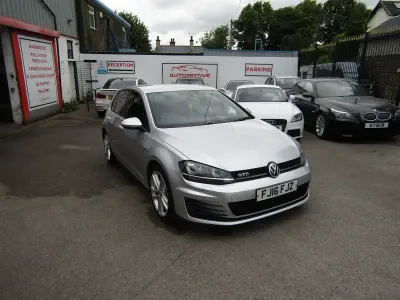 Used VW Golf VII GTD 181 HP (133 kW) 2016 Silver Hatchback