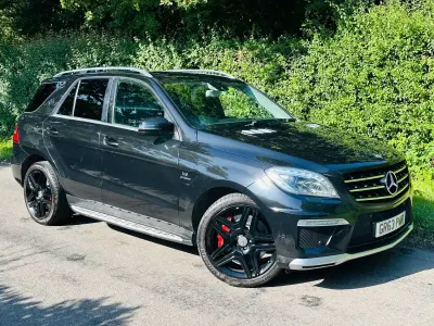 Used Mercedes ML63 AMG AMG 517 HP (380 kW) 2014 Black SUV