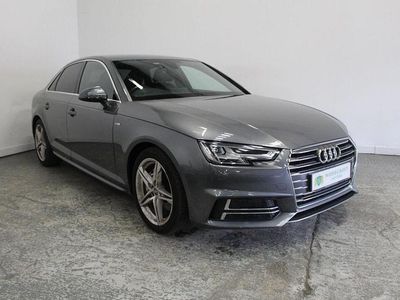 Używany Audi A4 S-Line 190 KM (139 kW) 2017 Szary Sedan/Limuzyna