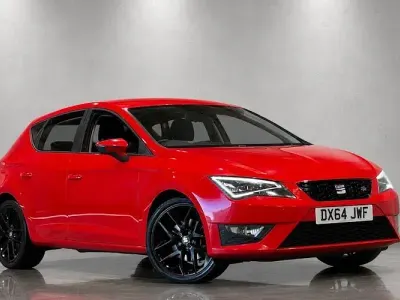 Used Seat Leon FR 184 HP (135 kW) 2014 Red Hatchback