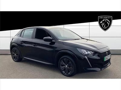 Used Peugeot e-208 Allure 100 kW (136 HP) 2022 Black Hatchback