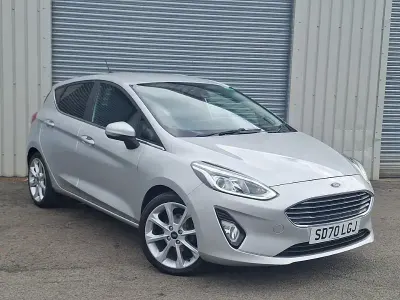 Used Ford Fiesta Titanium X 125 HP (91 kW) 2020 Silver Hatchback