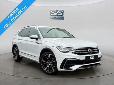 Used VW Tiguan R-line 150 HP (110 kW) 2023 White SUV