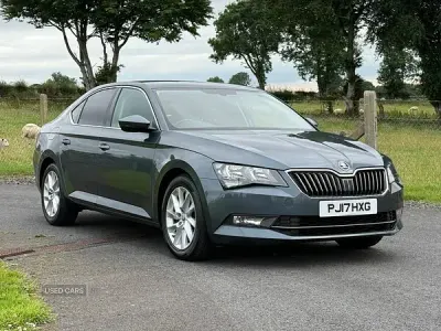 Used Skoda Superb SE 150 HP (110 kW) 2017 Grey Hatchback