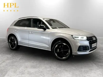Used Audi Q5 Black Edition 2020 Silver SUV