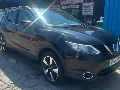 Used Nissan Qashqai N-TEC 115 HP (84 kW) 2015 Black SUV