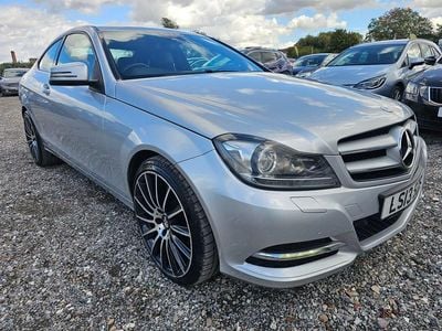 Silver Used 2013 Mercedes C220 Executive Coupe | £4,995 (Fair price)