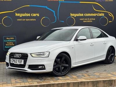 Used Audi A4 S-Line 177 HP (130 kW) 2012 White Sedan
