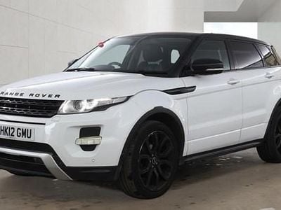Used Land Rover Range Rover evoque Dynamic 2012 White SUV