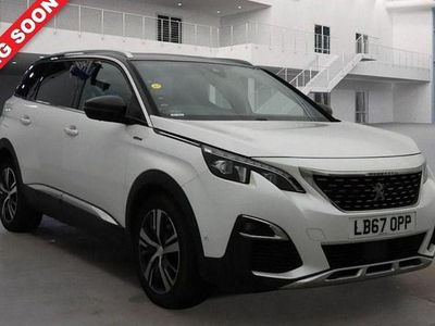 White Used 2018 Peugeot 5008 GT-line SUV | £15,350 (Fair price)