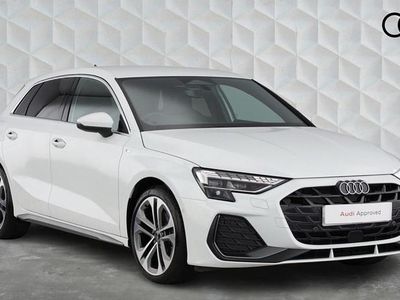 Used Audi A3 Sportback S-Line 2025 White Hatchback