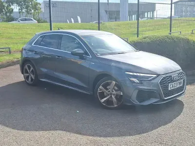 Used Audi A3 S-Line 110 HP (80 kW) 2023 Grey Sedan