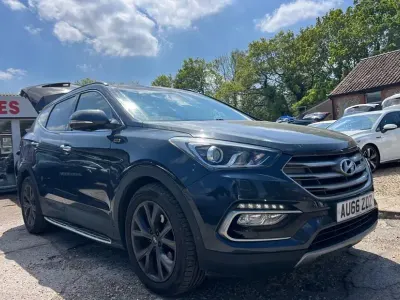 Begagnad Hyundai Santa Fe Edition 200 HK (147 kW) 2016 Blå SUV