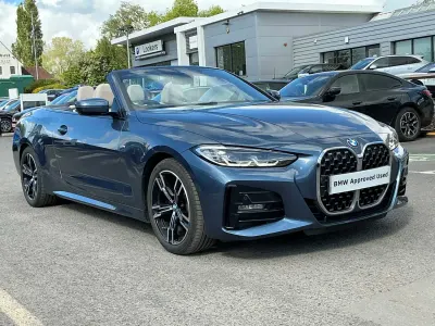 Used BMW 420 M Sport 181 HP (133 kW) 2024 Blue Cabriolet