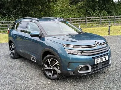 Used Citroën C5 Aircross Shine 131 HP (96 kW) 2021 Blue SUV